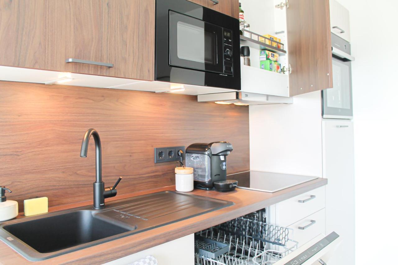 Special Apartment - Stadtnah, Balkon, Parkplatz, E-Ladestation, Gitterbox Fuer Fahrraeder, Fitnessstudio 코블렌츠 외부 사진